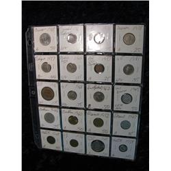 1955. (20) Foreign Coins. 1909-1985.