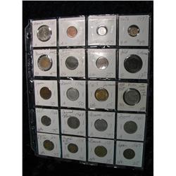 1956. (20) Foreign Coins. 1916-2002.