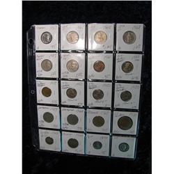 1958. (20) Foreign Coins. 1940-1987.