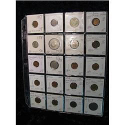 1960. (20) Foreign Coins. 1942-1968.