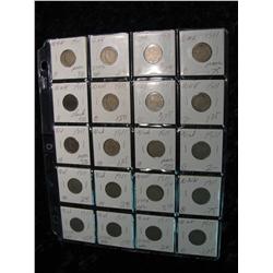 1979. (20) Liberty Head Nickels. 1911.