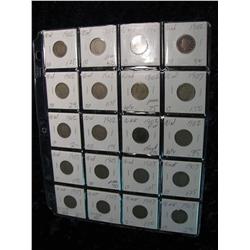 1983. (20) Liberty Head Nickels. 1902-03.