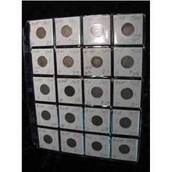 1984. (20) Liberty Head Nickels. 1903-05.