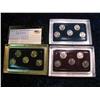 Image 2 : 1988. (3) 1999 State Quarter Sets, P,D and Gold Edition Sets.