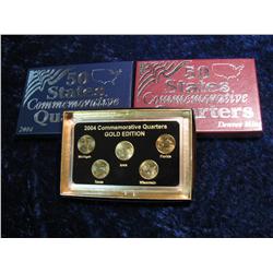 1993. (3) 2004 State Quarter Sets, P,D and Gold Edition Sets.