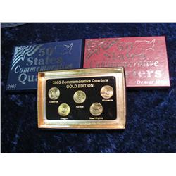 1994. (3) 2005 State Quarter Sets, P,D and Gold Edition Sets.