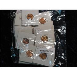 2208. (34) Lincoln Cents 1956P-2007D Mostly BU.