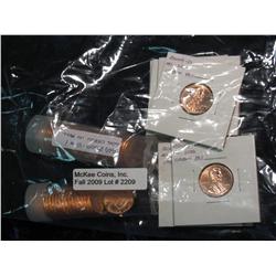 2209. (20) 2009P, (45) 09D Log Cabin Cents. BU.