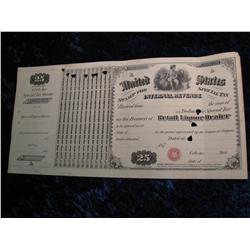 2221. 187_ Large Retail Liquor Tax Stamp.