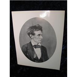 2222. 1909 Lincoln Print By Brady.