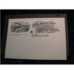 2224. Letter Head W.M. Mooney & Sons 1893