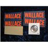 Image 2 : 2227. Wallace Campaign Button and 5-Stickers.