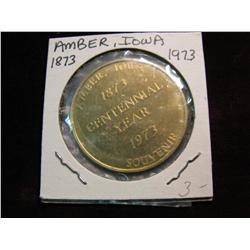 2229. 1973 Amber, Iowa, Centennial Medal.