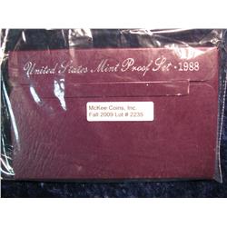 2235. 1988 US Proof Set. Original as Issued.