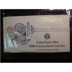 2242. 1988 US Mint Set. Original as Issued.
