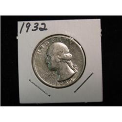 2248. 1932P Washington Quarter. EF.