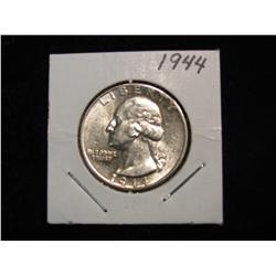 2252. 1944P Washington Quarter. AU.