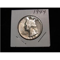2253. 1944P Washington Quarter. AU.