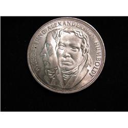 2285. 1967 German Silver 5-Mark. BU.