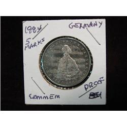 2309. 1984 German 5-Mark. Proof.