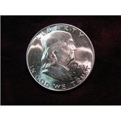 2326. 1948P Franklin Half Dollar. BU.