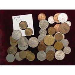 2346. (25) Loose Foreign Coins.