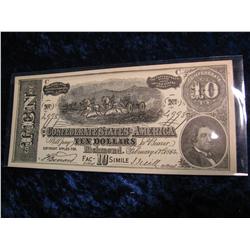 2351. Confederate Copy Advertising Note.