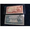 Image 1 : 2372. WWII Japanese Government 10, 100 Rupee Notes.
