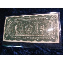 2380. Gustav Klippert. Advertising Note. 