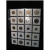 Image 2 : 2522. (20) Assorted foreign Coins in 2x2's, Page. $20 Est. Retail Value.