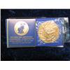 Image 2 : 2732. 1969 San Diego Congressional Commemorative 3" Medal In Case.
