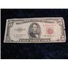 Image 1 : 2794. Series 1953A $5 U.S. Note.  “Red Seal”