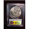 Image 2 : 2810. 1973 S Unc. Silver Eisenhower Dollar PCGS MS67,Nice.