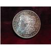 Image 1 : 2839. 1881 O U.S. Morgan Type Silver Dollar.  BU Rainbow Like Toned.