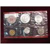 Image 2 : 2888. 1963 Denver U.S. Mint Set in original cellophane. No envelope.