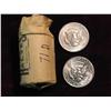 Image 2 : 2967. 1971 D Original BU Roll of Kennedy Half Dollars. (20 pcs.)