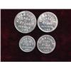 Image 1 : 2980. Set of Keith & Hansen Cash Store Tokens including Rare error