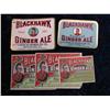 Image 1 : 2994. (4) Different Blackhawk Gingerale Bottle Labels. Very colorful.