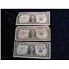 Image 1 : 3004. Series 1957, 57A, & 57B Set of $1 Silver Certificates. Circ.