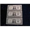 Image 1 : 3005. Series 1957, 57A, & 57B Set of $1 Silver Certificates. Circ.
