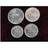 Image 2 : 3078. Set of 4-Keith Hansen Cash Store Audubon, Iowa. Tokens.