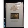 Image 1 : 3123. Commonwealth of Dominica 23K Gold Stamp.