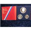 Image 1 : 3166. 1976 S U.S. Silver Three Piece Proof Set. 