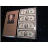 Image 1 : 3180. Series 2003 Uncut Sheet $2 U.S. Federal Reserve Notes. (4 notes)