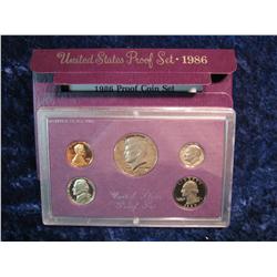 3221. 1986 US Proof Set. Original as Issued.