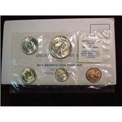 3228. 1945D BU. Year Set. Dan Brown Coin Shop. Denver Co.