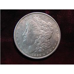 3352. 1889P Morgan Dollar. Unc.