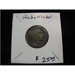 3382. Hobo Nickel, Lady with 3-Corner Hat.