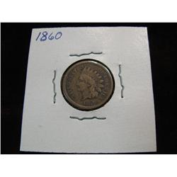 3384. 1860 Indian Head Cent. VG.