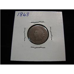 3390. 1868 Indian Head Cent. AG-G.